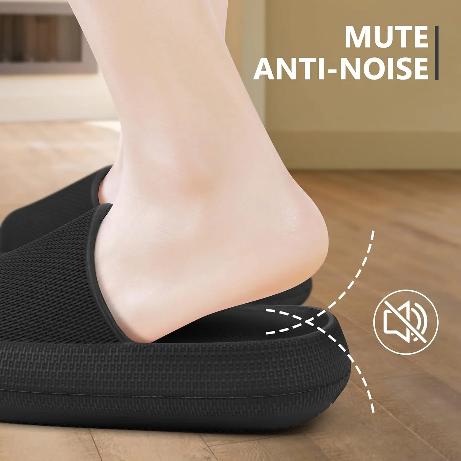 Youecci Cloud Slides for Kids丨Shower Slippers Bathroom Pool Sandals丨Boys Girls Comfy Thick Sole Slippers丨Summer Non-Slip Beach Shoes
