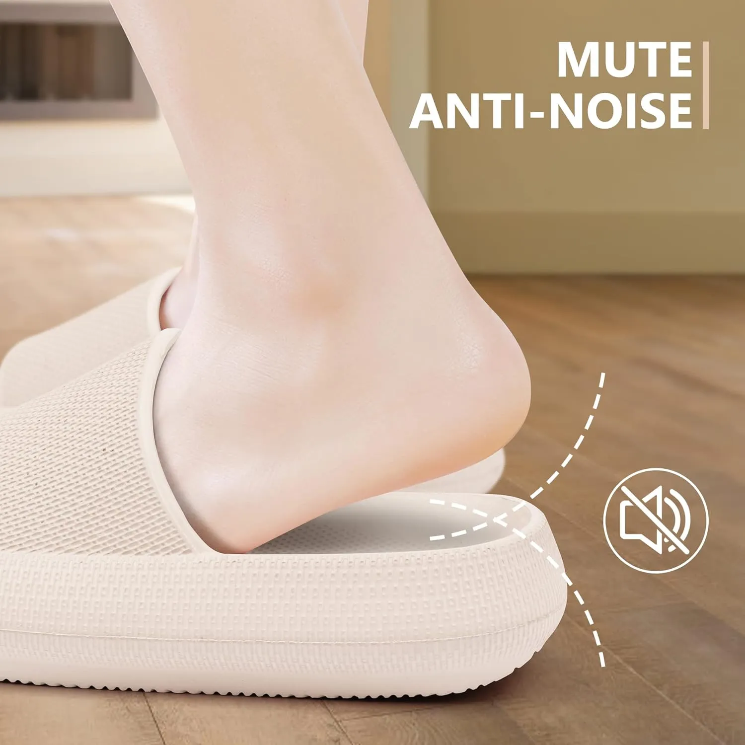 Youecci Cloud Slides for Kids丨Shower Slippers Bathroom Pool Sandals丨Boys Girls Comfy Thick Sole Slippers丨Summer Non-Slip Beach Shoes