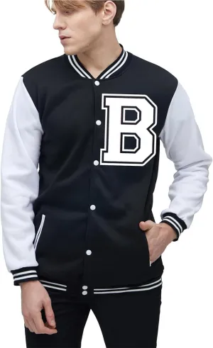 Yuji Itadori Mens Varsity Jacket Baseball Letterman Bomber Jacket Fleece Long Sleeve Coat Casual Clothing XXS-3XL