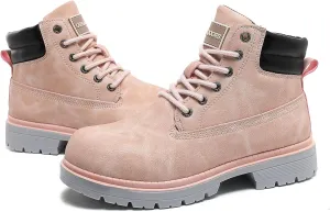ZEENXIUYA Women's Hiking Boots Men's Chukka Boots Non-slip Outdoor Casual Boot Waterproof Lightweight Comfortable Ankle Lace Up Booties