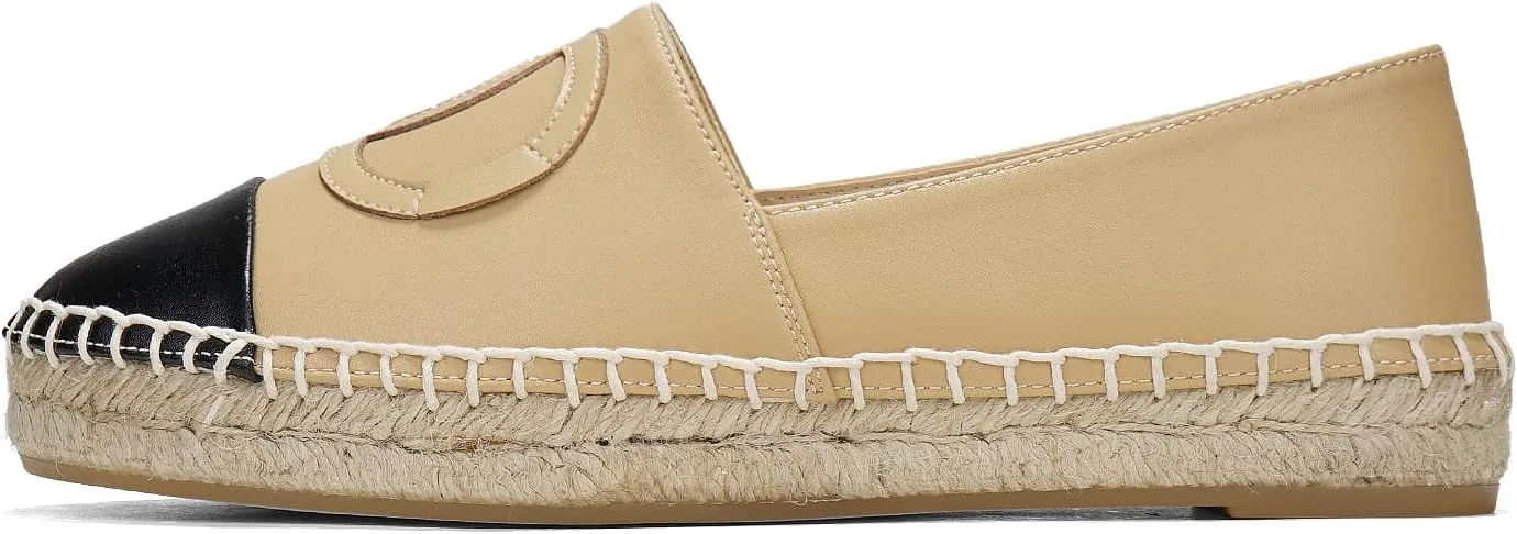ZhuoDrow Women's Loafers & Slip-ons-Natural Comfort Walking Flat Loafer Shoes for Women