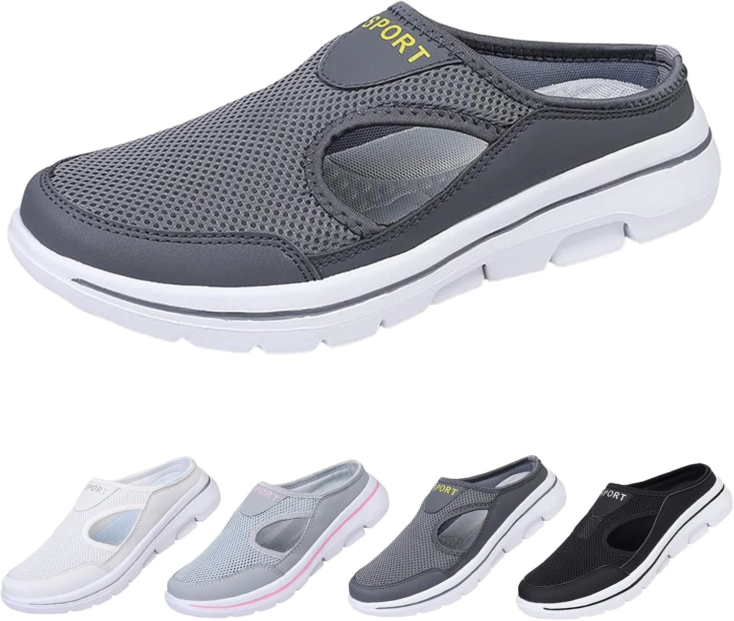 Zureto Elsvia Orthopedic Shoes for Men, Men's Comfort Breathable Support Sports Sandals