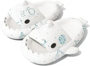 Zureto Shark Slides Original, Unisex Sharky Chanclas, New Cloud Shark Home Spa Slippers Sandals