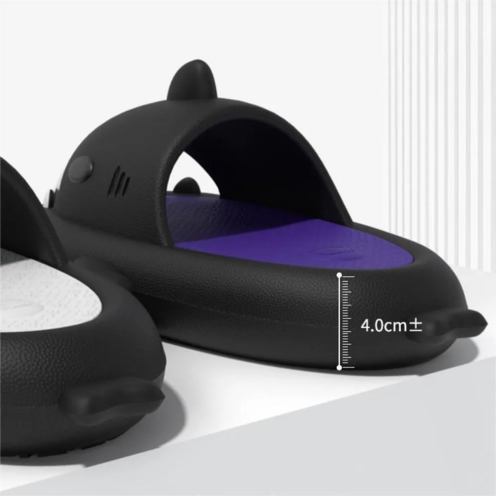 Zureto Shark Slides Original, Unisex Sharky Chanclas, New Cloud Shark Home Spa Slippers Sandals